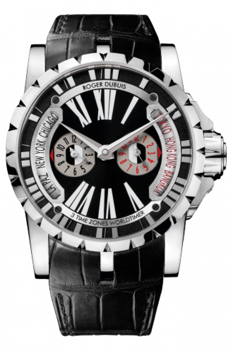 RDDBEX0257 Roger Dubuis Excalibur Three Time Zone Excalibur
