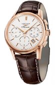 Longines Часы Longines Heritage L2.733.8.72.4 Chronograph Gold
