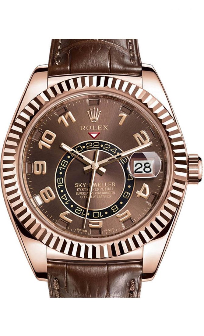 Rolex M326135-0001 Sky-Dweller Everose Gold - фото 1