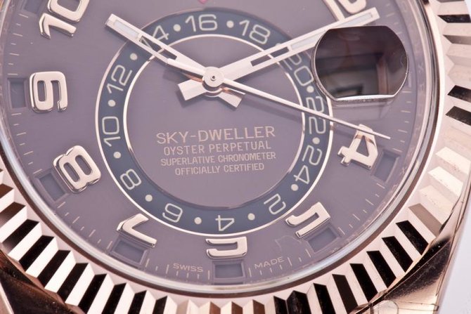 Rolex M326135-0001 Sky-Dweller Everose Gold - фото 13