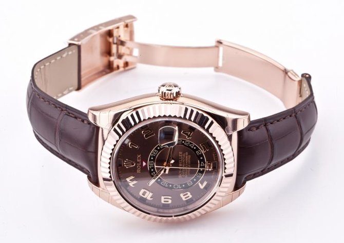 Rolex M326135-0001 Sky-Dweller Everose Gold - фото 16