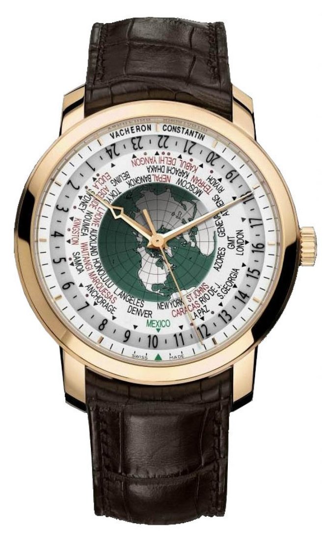 Vacheron Constantin 86060/000R-9965/00 Traditionnelle Traditionnelle World Time for Mexico - фото 1