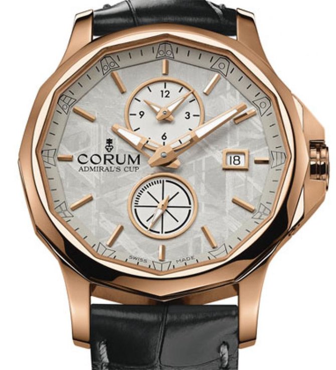 Corum 283.101.55/0001 PX34 Admirals Cup Legend Admiral's Cup Legend Meteorite Dual Time 42 - фото 1