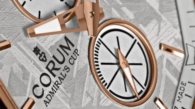 Corum 283.101.55/0001 PX34 Admirals Cup Legend Admiral's Cup Legend Meteorite Dual Time 42 - фото 2