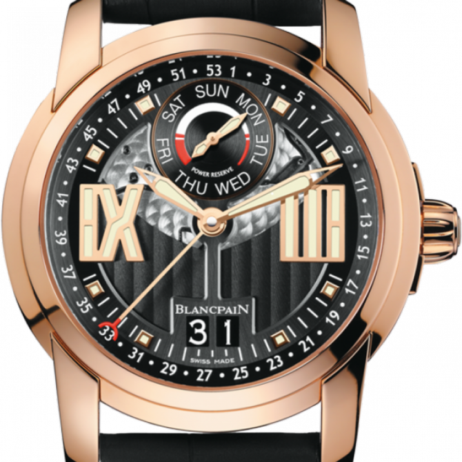 Blancpain 8837-3630-53B L-Evolution Semainier Grande Date 8 Jours - фото 3