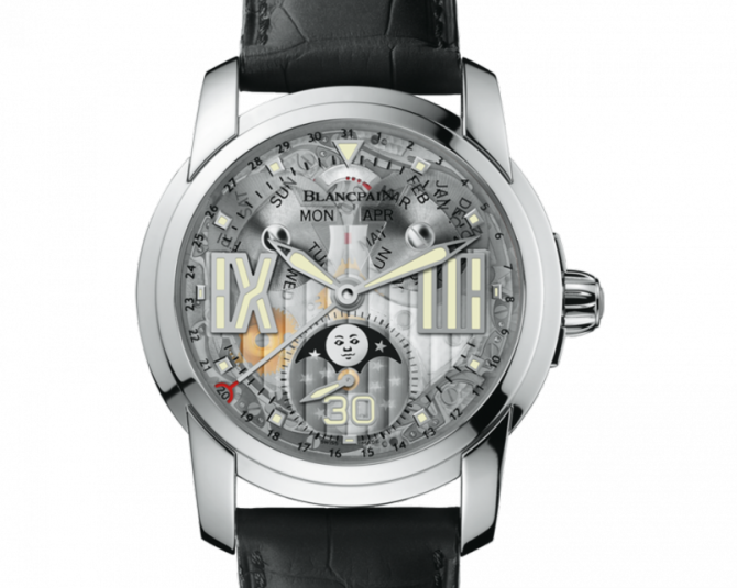 Blancpain 8866-1500-53B L-Evolution Phase de Lune 8 Jours - фото 1