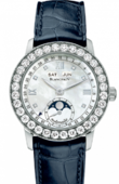 Blancpain Часы Blancpain Women 2360-1991A-55 Leman Moon Phase Complete Calendar Gem Set