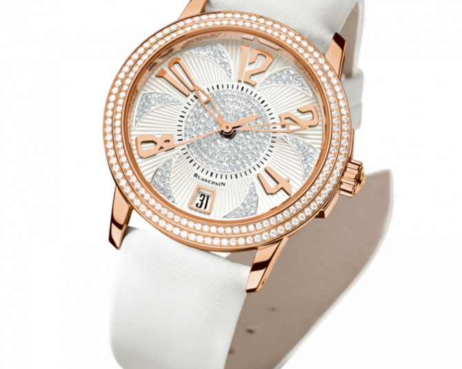 Blancpain 3300A-3728-52B Women Ultra-Slim Date - фото 2