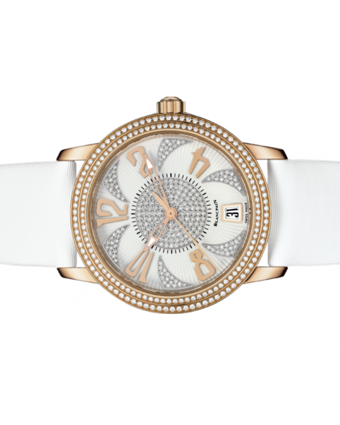 Blancpain 3300A-3728-52B Women Ultra-Slim Date - фото 3