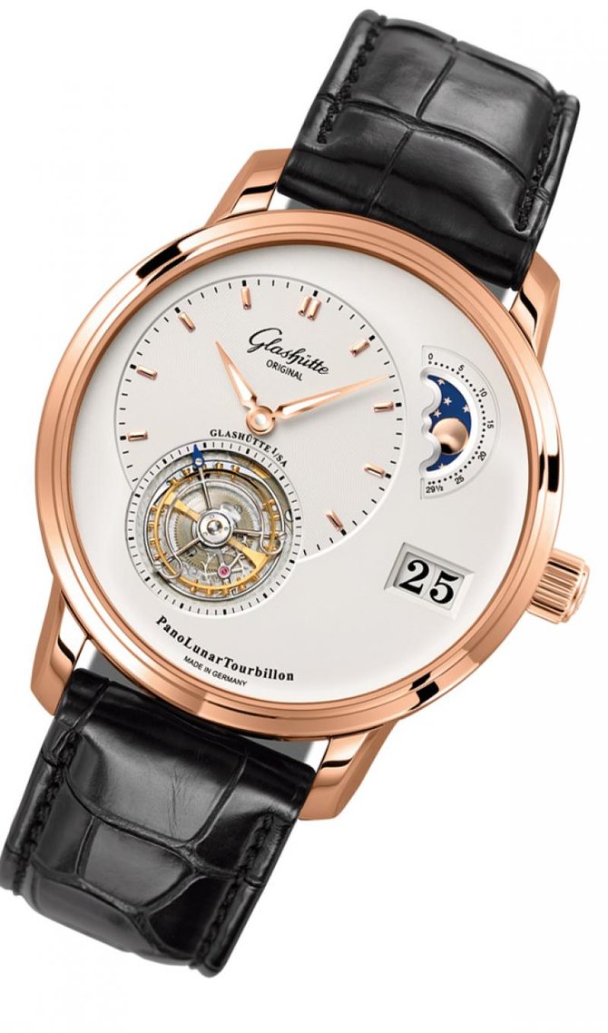 Glashutte Original 93-02-05-05-04 Pano PanoLunar Tourbillon - фото 2