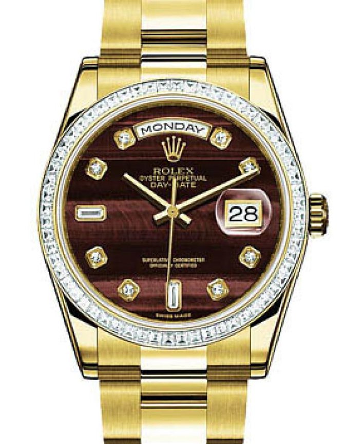 Rolex 118398 Day-Date 36mm Sertie - фото 2