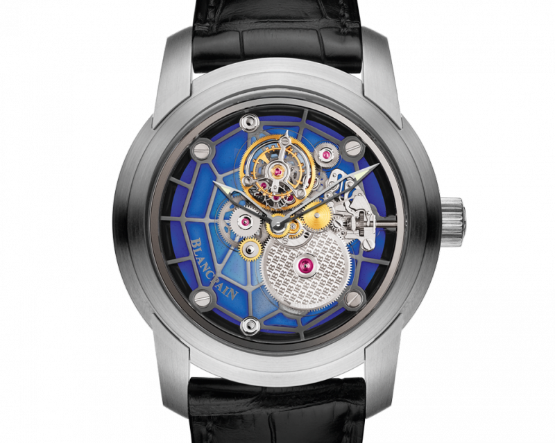 00222A-1500-53B Blancpain Carrousel Saphir Volant Une Minute L-Evolution