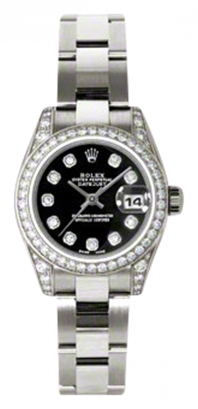 Rolex 179159 bkdo Datejust Ladies 26mm White Gold - фото 1