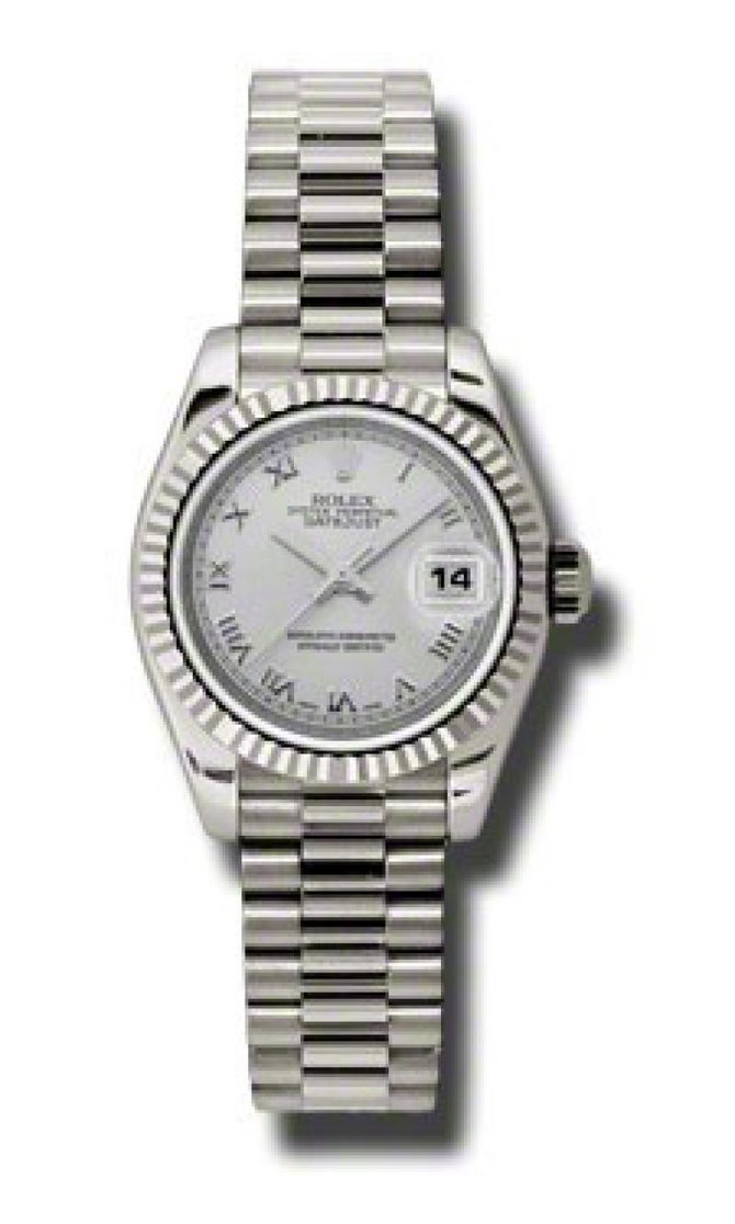 Rolex 179179 srp Datejust Ladies 26mm White Gold - фото 2