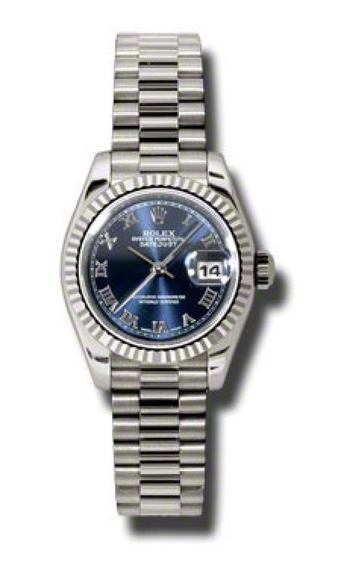 Rolex 179179 brp Datejust Ladies 26mm White Gold - фото 2
