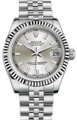 Rolex Datejust 178274 ssj 31mm Steel and White Gold