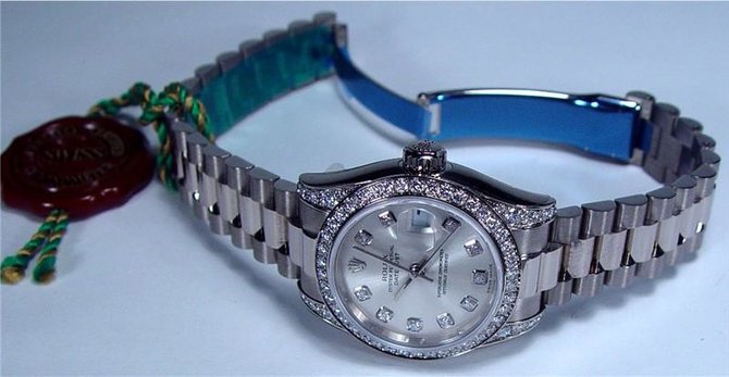 Rolex 179159 sdo Datejust Ladies 26mm White Gold - фото 2