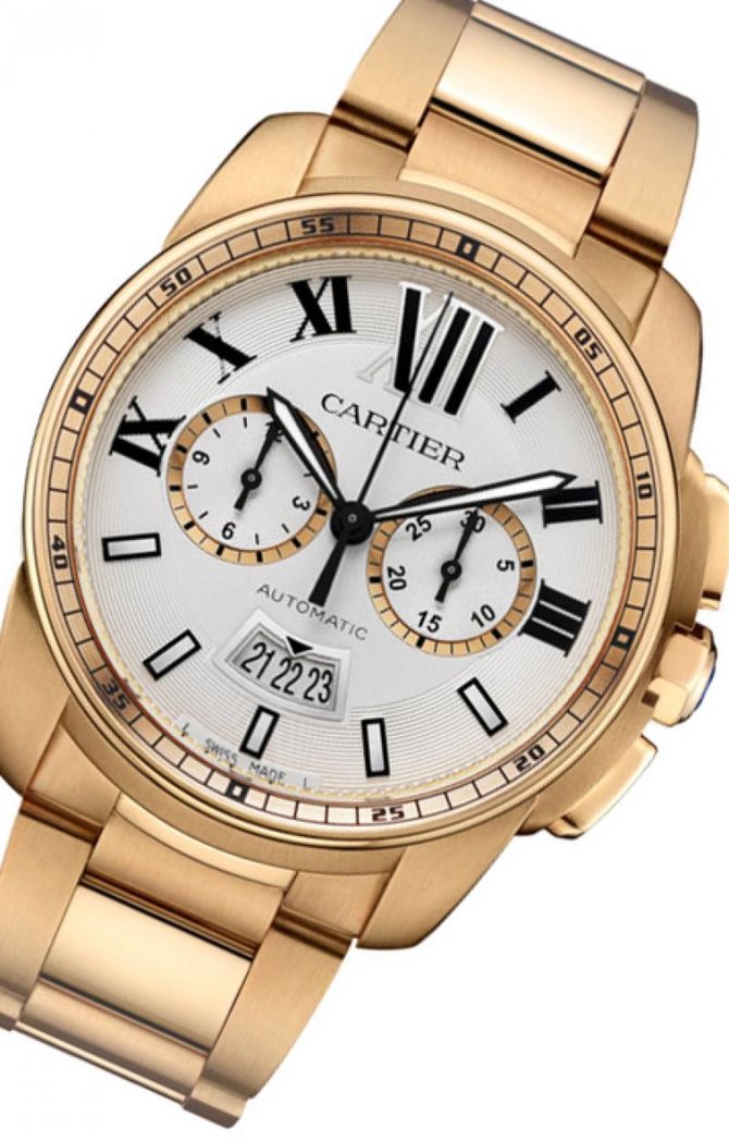 Cartier W7100047 Calibre de Cartier Cartier Calibre Chronograph - фото 2