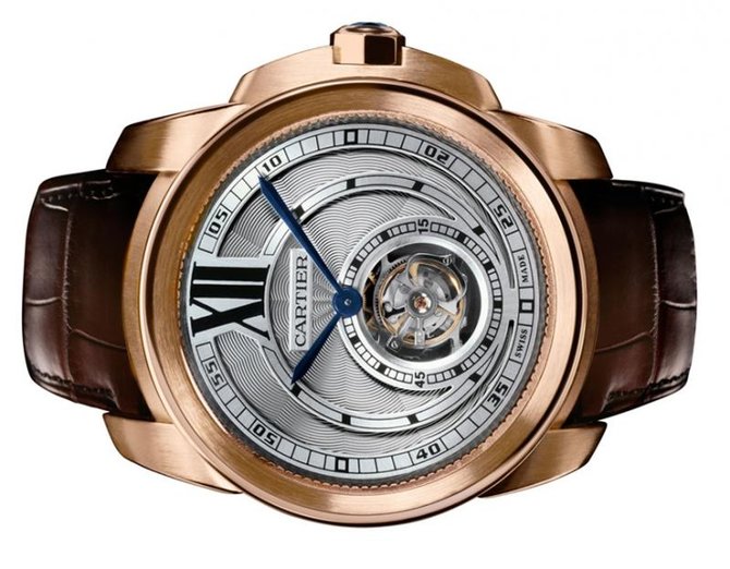 Cartier W7100002 Calibre de Cartier Flying Tourbillon - фото 3