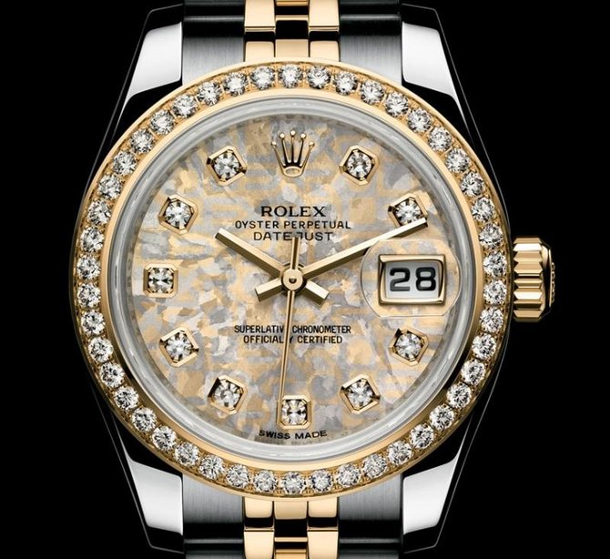 Rolex 179383 Gold Cristals Yellow Datejust Ladies 26mm Steel and Yellow Gold - фото 2