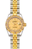 Rolex Datejust Ladies 179313 chgdmdj 26mm Steel and Yellow Gold