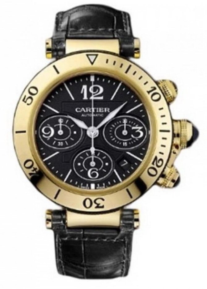 Cartier W3030017 Pasha De Cartier Pasha Seatimer Chronograph - фото 1