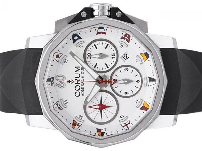 Corum 753.691.20/F371 AA92 Admirals Cup Challenger Admiral`s Cup Challenger Chrono 44 - фото 2