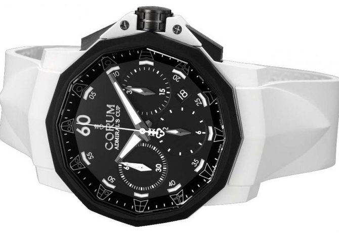 Corum 753.805.02/F379 AN21 Admirals Cup Challenger Admiral`s Cup Challenger Chrono Rubber 44 - фото 2