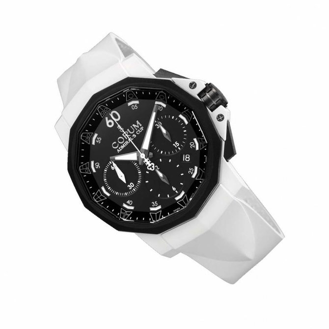 Corum 753.805.02/F379 AN21 Admirals Cup Challenger Admiral`s Cup Challenger Chrono Rubber 44 - фото 3