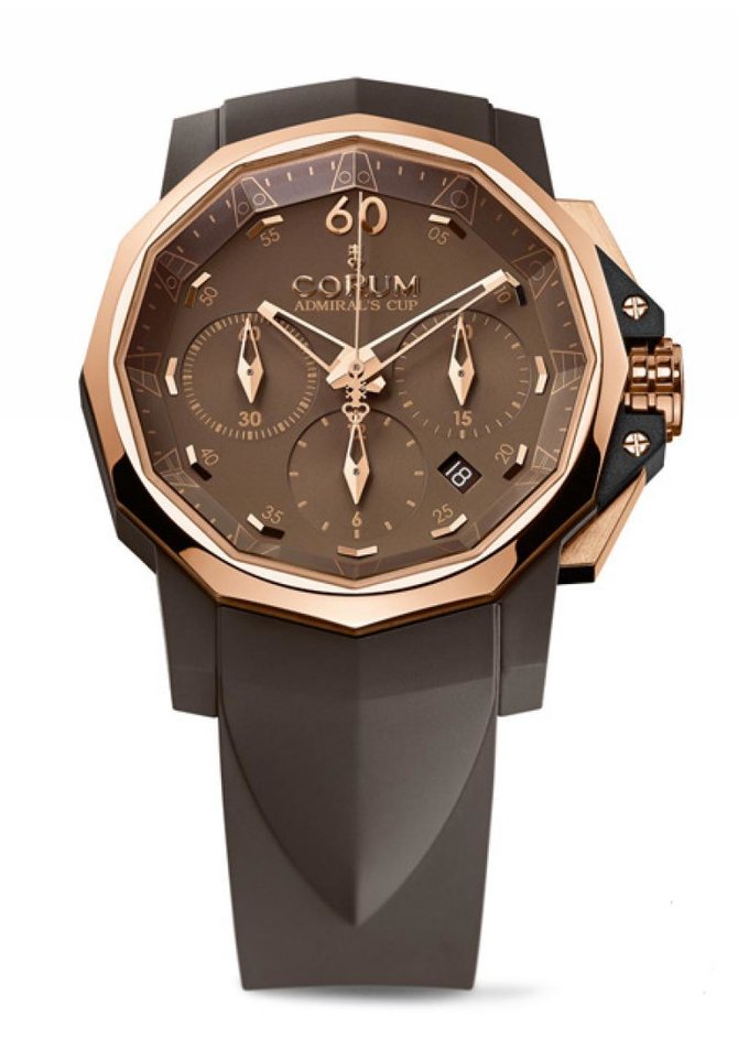 Corum 753.812.03/F372 AG22 Admirals Cup Challenger Admiral`s Cup Challenger Chrono Rubber 44 - фото 1