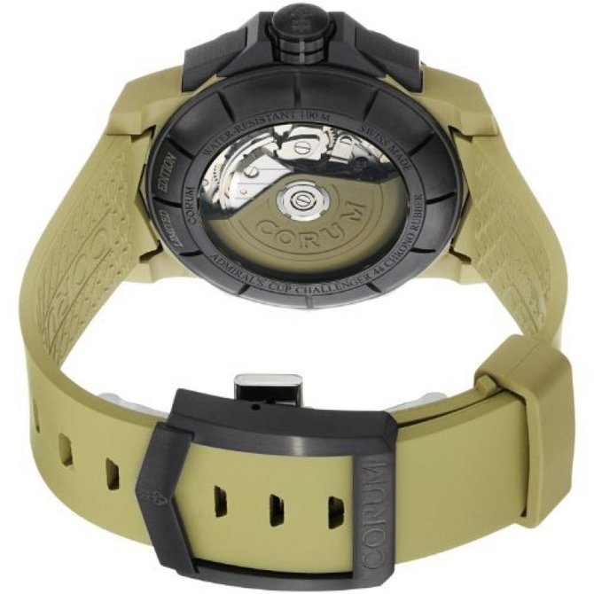 Corum 753.817.02/F377 AN27 Admirals Cup Challenger Admiral`s Cup Challenger Chrono Rubber 44 - фото 3