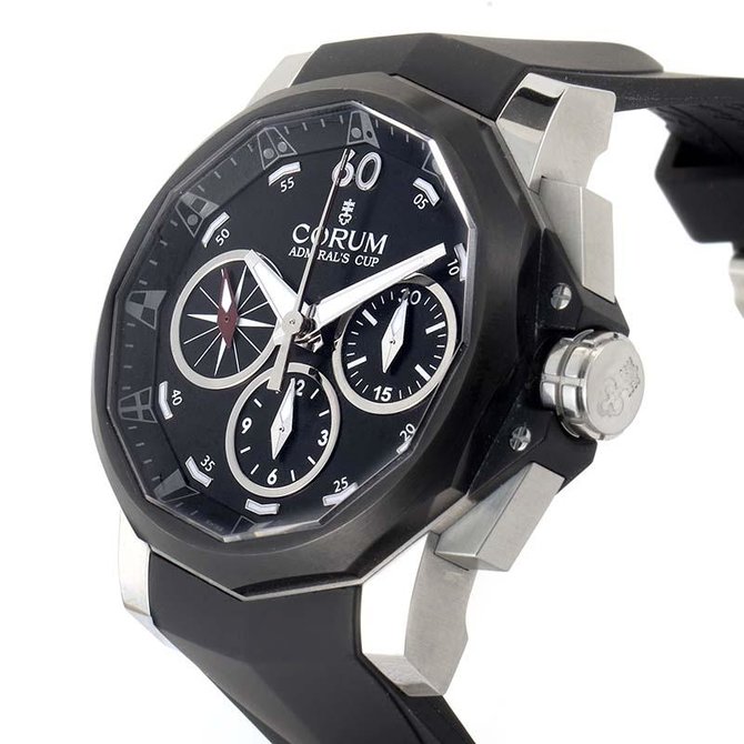Corum 986.581.98/F371 AN52 Admirals Cup Challenger Admiral`s Cup Challenger Chrono Split-Seconds 44 - фото 2