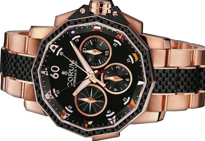 Corum 986.691.13/V761 AN32 Admirals Cup Challenger Admiral`s Cup Challenger Chrono Split-Seconds 44 - фото 2
