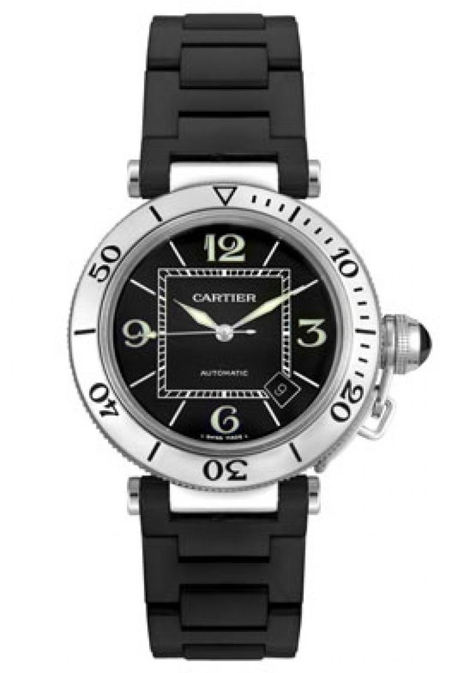 Cartier W31077U2 Pasha De Cartier Pasha Seatimer Large - фото 1