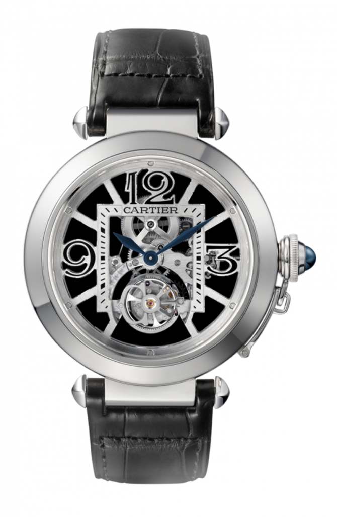 Cartier W3030021 Pasha De Cartier Pasha Skeleton Flying Tourbillion - фото 1