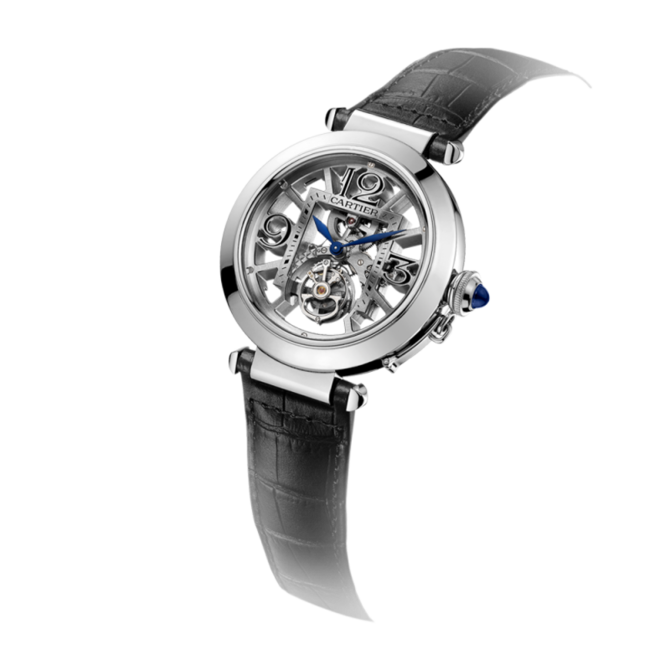 Cartier W3030021 Pasha De Cartier Pasha Skeleton Flying Tourbillion - фото 2