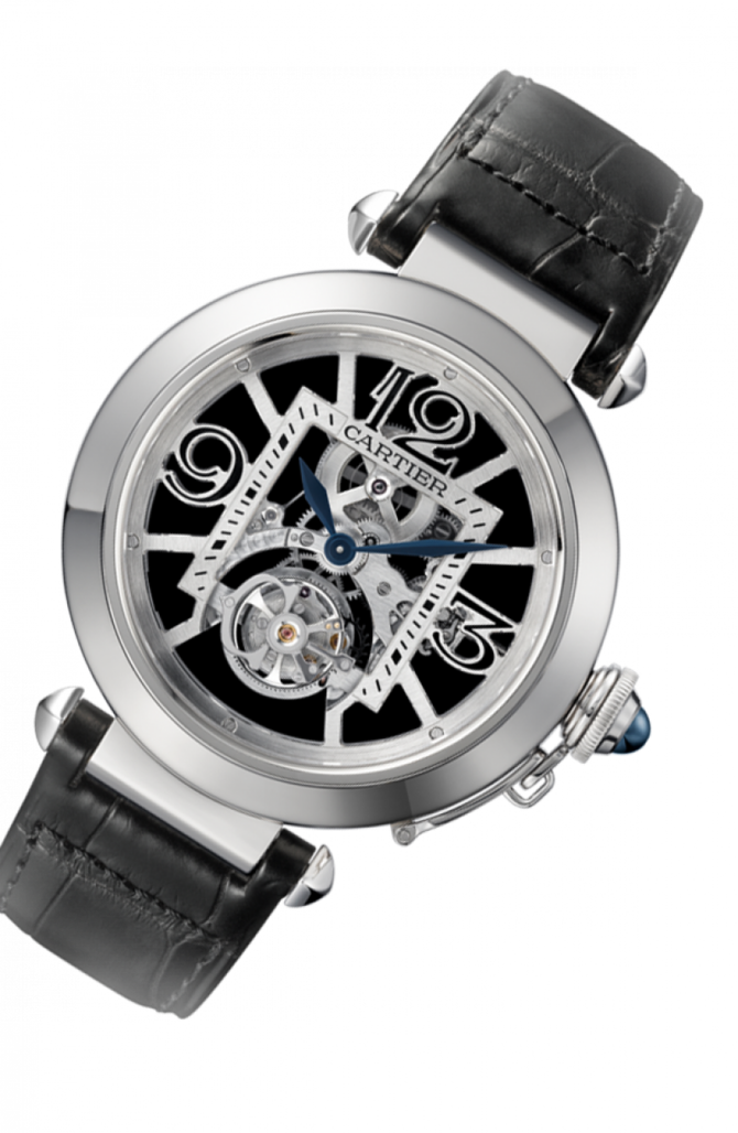 Cartier W3030021 Pasha De Cartier Pasha Skeleton Flying Tourbillion - фото 3