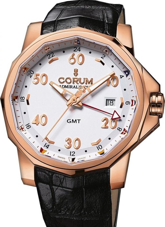 Corum 383.330.55/0081 AA12 Admirals Cup Challenger Admiral`s Cup Challenger GMT 44 - фото 1