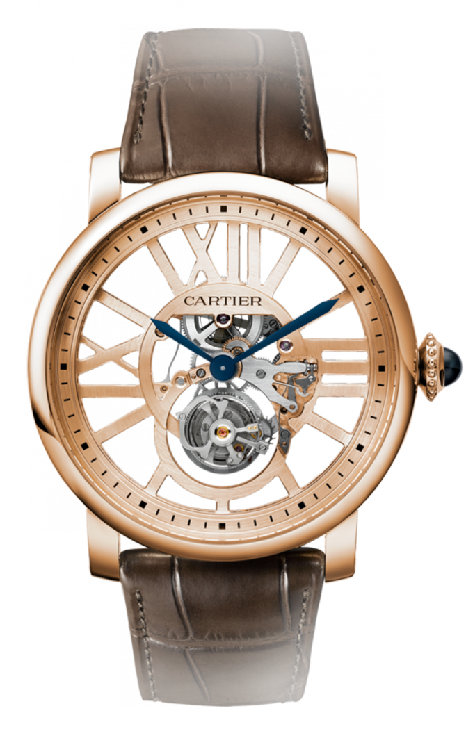 Cartier W1580046 Rotonde De Cartier Skeleton Flying Tourbillon - фото 1