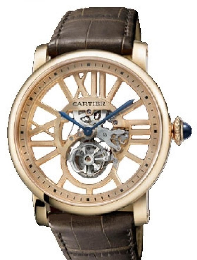 Cartier W1580046 Rotonde De Cartier Skeleton Flying Tourbillon - фото 2