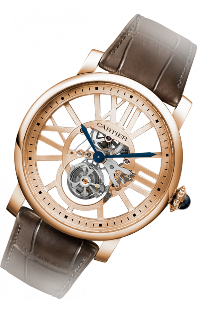 Cartier W1580046 Rotonde De Cartier Skeleton Flying Tourbillon - фото 3