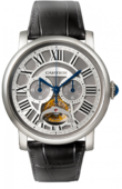 Cartier Rotonde De Cartier W1580007 Tourbillon Single Push-Piece Chronograph