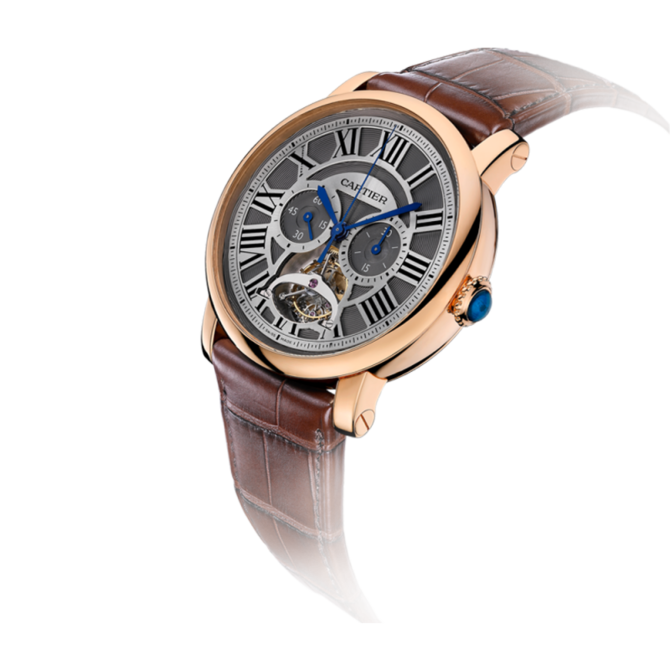 Cartier W1580032 Rotonde De Cartier Tourbillon Single Push-Piece Chronograph - фото 3