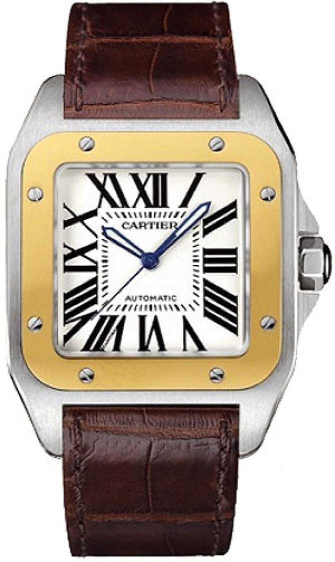 Cartier W20072X7 Santos De Cartier Santos 100 Large - фото 1