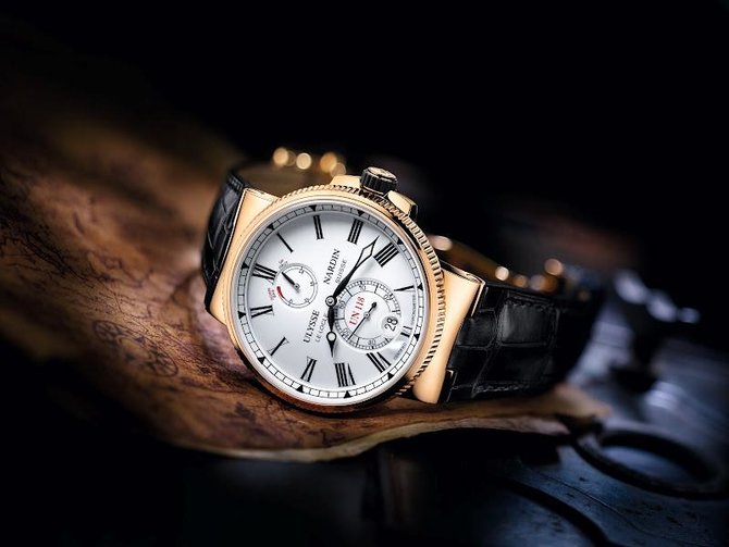 Ulysse Nardin 1186-122/40 Marine Manufacture Chronometer 45 mm RG Limited Edition 350 - фото 2