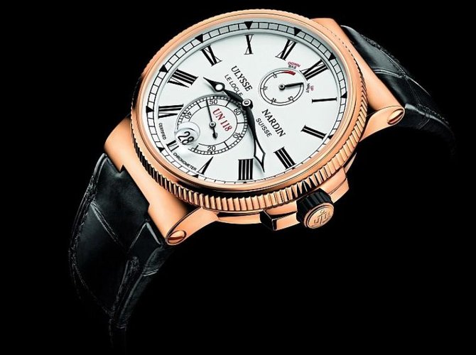 Ulysse Nardin 1186-122/40 Marine Manufacture Chronometer 45 mm RG Limited Edition 350 - фото 3