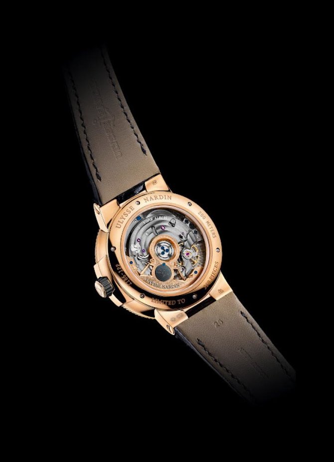 Ulysse Nardin 1186-122/40 Marine Manufacture Chronometer 45 mm RG Limited Edition 350 - фото 6