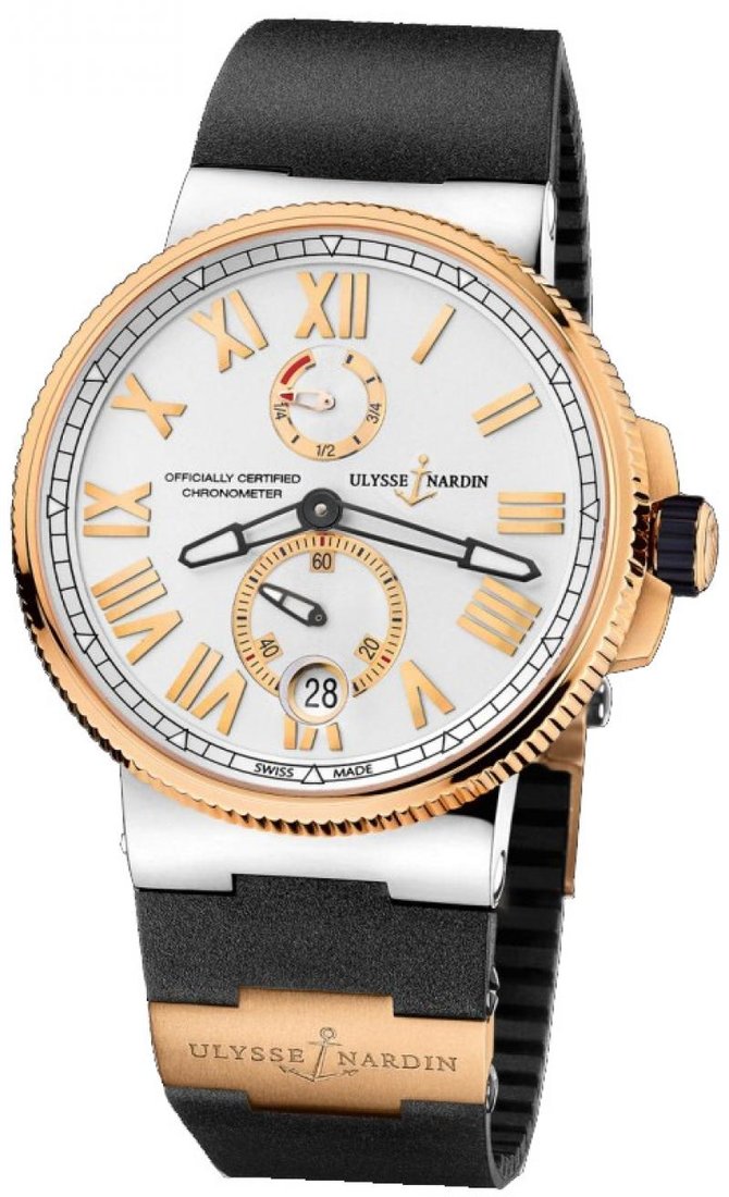 Ulysse Nardin 1185-122-3/41 Marine Manufacture Chronometer 45 mm Steel RG