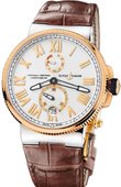 Ulysse Nardin Marine Manufacture 1185-122/41 Chronometer 45 mm Steel RG