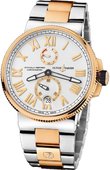 Ulysse Nardin Marine Manufacture 1185-122-8M/41 Chronometer 45 mm Steel RG Bracelet
